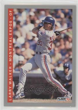 1993 Fleer - [Base] #81 - Larry Walker