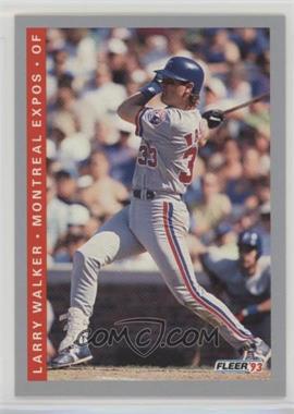 1993 Fleer - [Base] #81 - Larry Walker