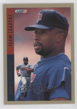 1993 Fleer - Series 1 American League Team Leaders #1 - Kirby Puckett