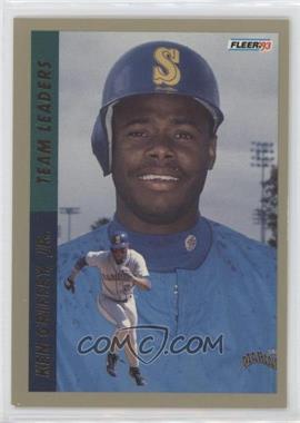 1993 Fleer - Series 1 American League Team Leaders #10 - Ken Griffey Jr.