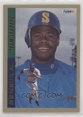 1993 Fleer - Series 1 American League Team Leaders #10 - Ken Griffey Jr.