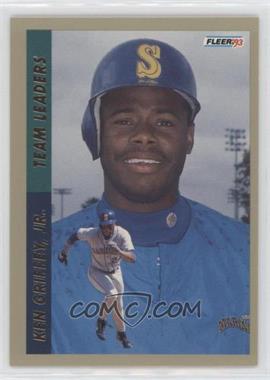 1993 Fleer - Series 1 American League Team Leaders #10 - Ken Griffey Jr.