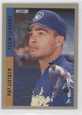 1993 Fleer - Series 1 American League Team Leaders #3 - Pat Listach