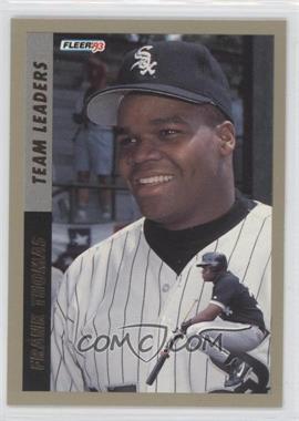 1993 Fleer - Series 1 American League Team Leaders #5 - Frank Thomas