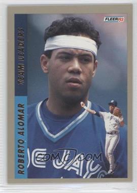 1993 Fleer - Series 1 American League Team Leaders #9 - Roberto Alomar