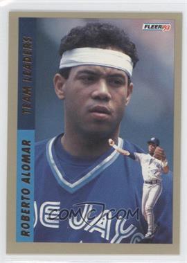 1993 Fleer - Series 1 American League Team Leaders #9 - Roberto Alomar