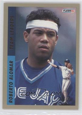 1993 Fleer - Series 1 American League Team Leaders #9 - Roberto Alomar