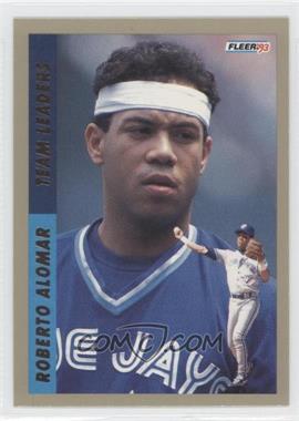 1993 Fleer - Series 1 American League Team Leaders #9 - Roberto Alomar