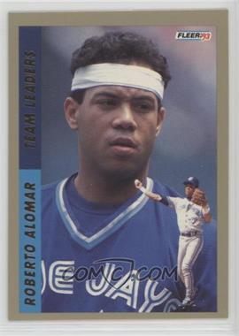 1993 Fleer - Series 1 American League Team Leaders #9 - Roberto Alomar