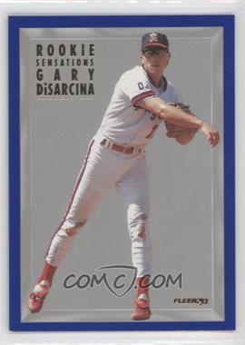 1993 Fleer - Series 2 Rookie Sensations #5 - Gary DiSarcina