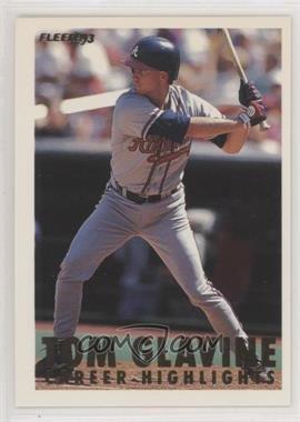1993 Fleer - Tom Glavine Career Highlights #11 - Tom Glavine