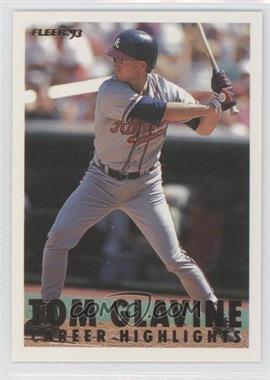 1993 Fleer - Tom Glavine Career Highlights #11 - Tom Glavine