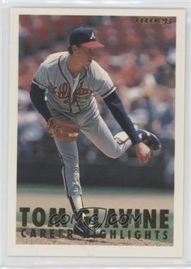 1993 Fleer - Tom Glavine Career Highlights #9.1 - Tom Glavine (Facing Right)