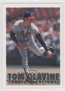 1993 Fleer - Tom Glavine Career Highlights #9.1 - Tom Glavine (Facing Right)