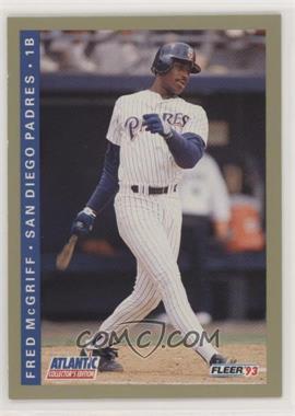 1993 Fleer Atlantic Collector's Edition - [Base] #15 - Fred McGriff