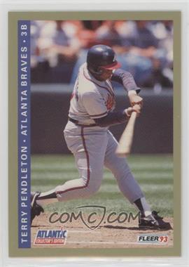 1993 Fleer Atlantic Collector's Edition - [Base] #17 - Terry Pendleton