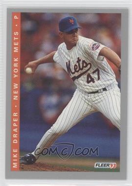 1993 Fleer Final Edition - [Base] #F-101 - Mike Draper