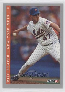 1993 Fleer Final Edition - [Base] #F-101 - Mike Draper