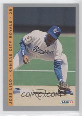 1993 Fleer Final Edition - [Base] #F-221 - Jose Lind