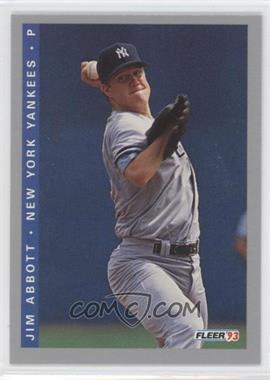 1993 Fleer Final Edition - [Base] #F-242 - Jim Abbott