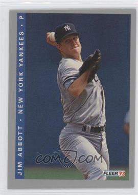 1993 Fleer Final Edition - [Base] #F-242 - Jim Abbott