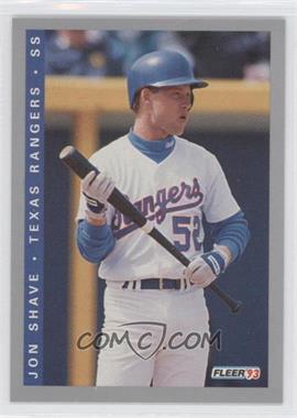 1993 Fleer Final Edition - [Base] #F-283 - Jon Shave