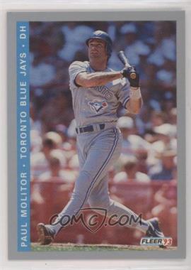 1993 Fleer Final Edition - [Base] #F-295 - Paul Molitor