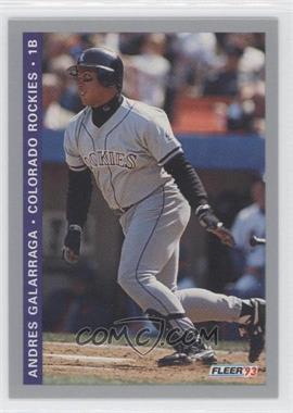 1993 Fleer Final Edition - [Base] #F-30 - Andres Galarraga