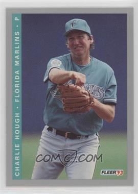 1993 Fleer Final Edition - [Base] #F-63 - Charlie Hough [EX to NM]