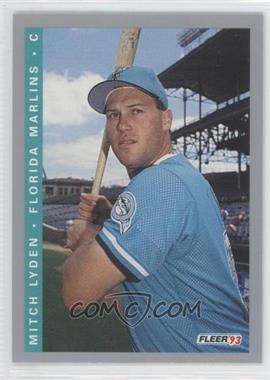 1993 Fleer Final Edition - [Base] #F-66 - Mitch Lyden