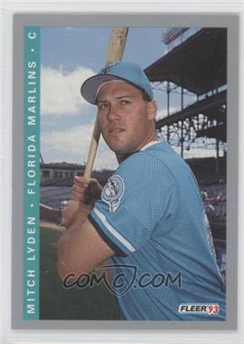 1993 Fleer Final Edition - [Base] #F-66 - Mitch Lyden