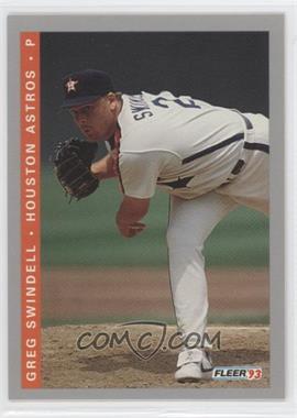 1993 Fleer Final Edition - [Base] #F-80 - Greg Swindell