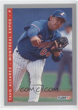 1993 Fleer Final Edition - [Base] #F-88 - Tavo Alvarez