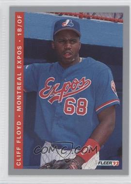 1993 Fleer Final Edition - [Base] #F-92 - Cliff Floyd