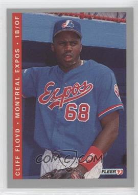 1993 Fleer Final Edition - [Base] #F-92 - Cliff Floyd