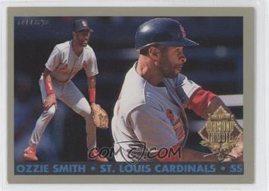 1993 Fleer Final Edition - Diamond Tribute #8 - Ozzie Smith