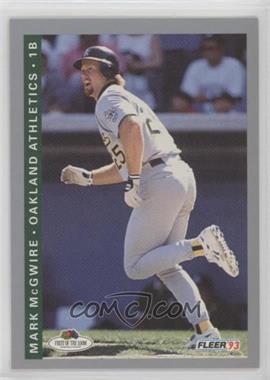 1993 Fleer Fruit of the Loom All-Stars - [Base] #46 - Mark McGwire