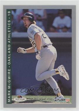 1993 Fleer Fruit of the Loom All-Stars - [Base] #46 - Mark McGwire