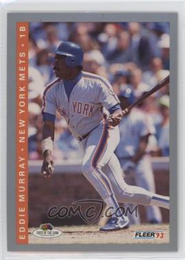 1993 Fleer Fruit of the Loom All-Stars - [Base] #48 - Eddie Murray