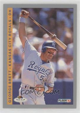 1993 Fleer Fruit of the Loom All-Stars - [Base] #7 - George Brett