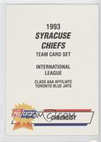 Checklist - Syracuse Chiefs