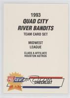 Checklist - Quad City River Bandits