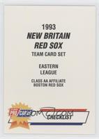 Checklist - New Britain Red Sox