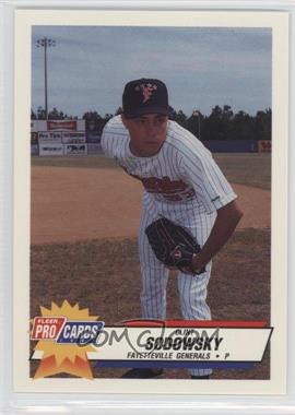 1993 Fleer ProCards Minor League - [Base] #129 - Clint Sodowsky