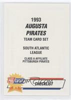Checklist - Augusta Pirates