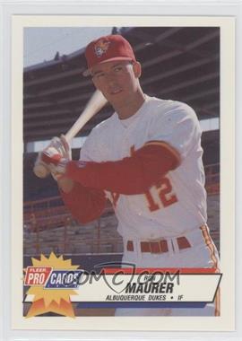 1993 Fleer ProCards Minor League - [Base] #1469 - Ron Maurer