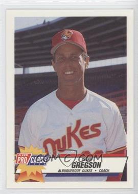 1993 Fleer ProCards Minor League - [Base] #1480 - Glenn Gregson