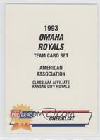 Checklist - Omaha Royals