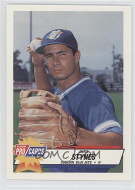 1993 Fleer ProCards Minor League - [Base] #1805 - Chris Stynes