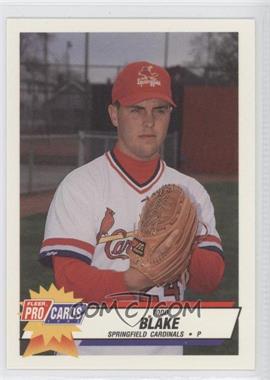 1993 Fleer ProCards Minor League - [Base] #1841 - Todd Blake